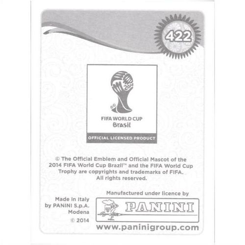 2014 Panini World Cup Soccer Stickers - #422 - Fernando Gago