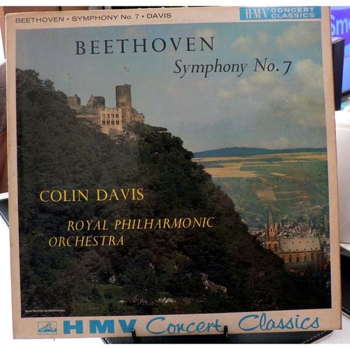 Beethoven Symphony No.7 - Colin Davis & Royal Philharmonic - HMV - SXLP 20038