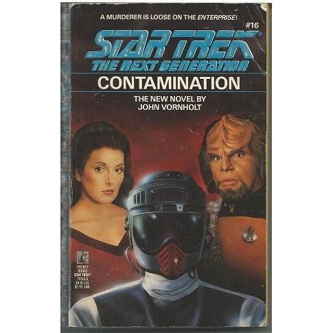 STAR TREK THE NEXT GENERATION ' CONTAMINATION ' paperback book (1991)