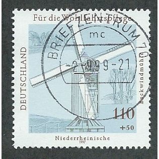 GER 1997 110pf+ 50 'CHARITY - MILLS' FINE USED (EBID47-808)