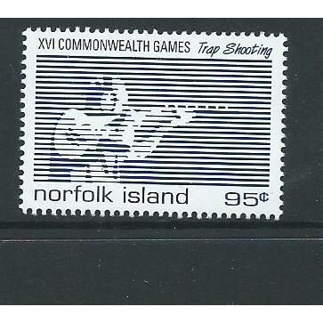 Norfolk Island stamps sg680 sg 680 sixteenth commonwealth games mnh