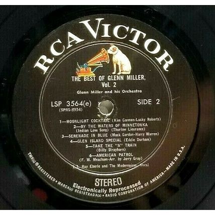 The Best of Glenn Miller Vol. 2 LP Vinyl Record (P6)