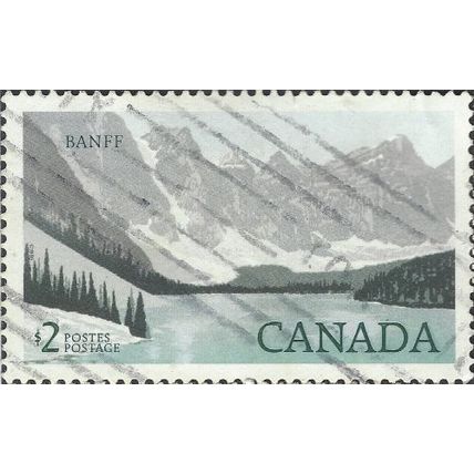 CANADA, Banff, grey & blue 1985, $2, #4