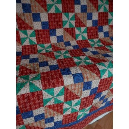 Quilt Homecrafted The Quiltmaker's Gift, a crib quilt,111420Q