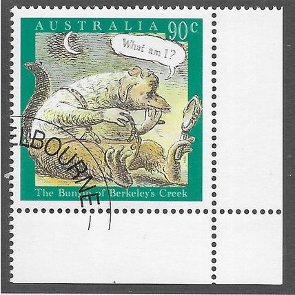 AUS 1994 90c 'A BUNYIP OF ABORIGINAL LEGEND'(C.T.O) FINE USED (EBID76-460)