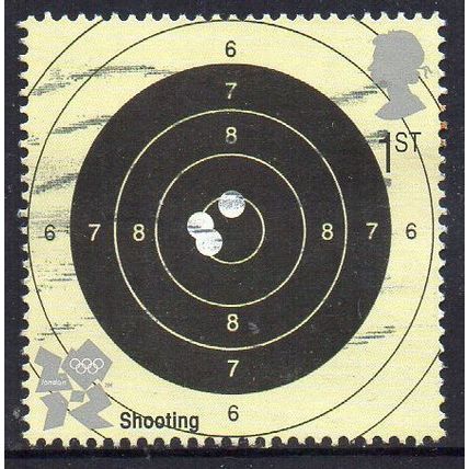 GB 2010 Olympic & Paralympic Games (3rd Issue) - Shooting 1st Used