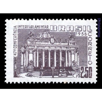 Brazil 1958 unused (mint, no gum) c1958-17