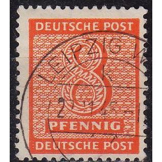 GERMANY Alliiert SBZ [West-Sachsen] MiNr 0129 X ( O/used )