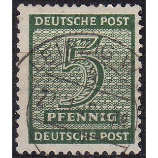 GERMANY Alliiert SBZ [West-Sachsen] MiNr 0128 X ( O/used )