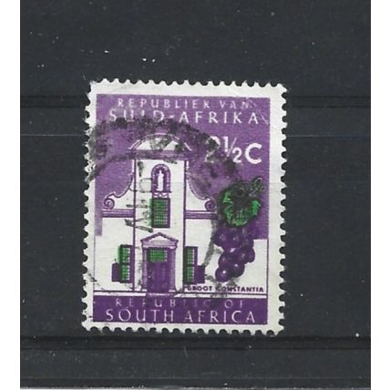 SouthAfrica.SG202 2 1/2c Groot Constantia.Variety Unchecked.Fine Used.Aug25e