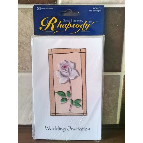 Wedding Invitations - 6 pack 02