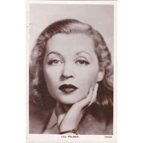 Lili Palmer Film Star Postcard (ACT212)