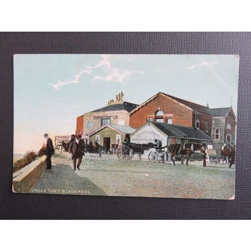 Uncle Tom's, Blackpool, Lancashire Postcard