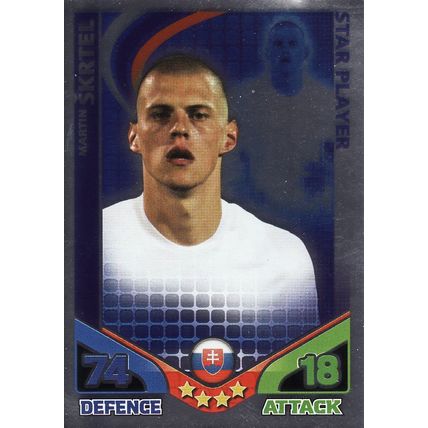Match Attax World Cup 2010 Martin Skrtel Slovakia Star Player