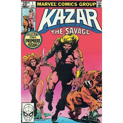 Ka-Zar (Vol 3) The Savage # 001 VFN+ Price VARIANT ORIG US COMICS