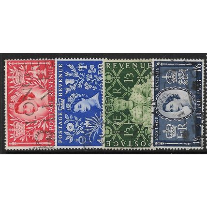 1953 SG 532/535 - fine used (o)