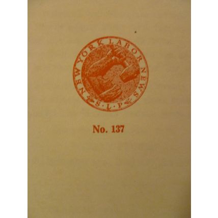 VINTAGE BOOKLET UNIONISM: FRADULENT OR GENUINE? by NATHAN KARP trade union