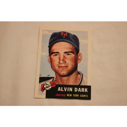 Alvin Al Dark 1991 Topps 1953 Archives NO. 109