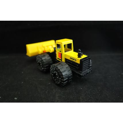 Remco Toys 1987 Yellow Front Loader Construction Vehicle