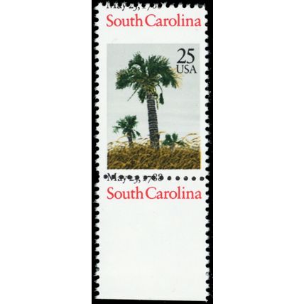 2343, Mint NH 25¢ Perforation Shift Freak Error - Change of Design * Stuart Katz