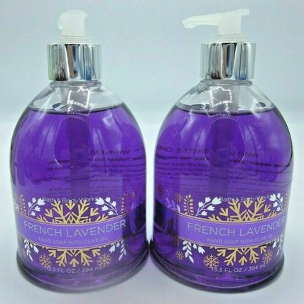2 Bath & Body Works shea butter Olive Oil Hand Soap 13.3 oz French Lavender