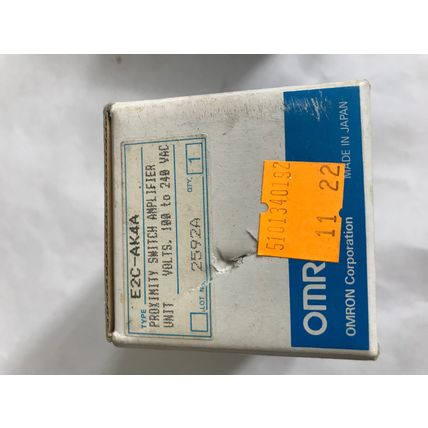 NEW OMRON E2C-AK4A PROXIMITY SWITCH AMPLIFIER (AC),E2CAK4A,SC