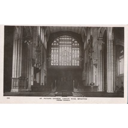 PC17969 St. Peters Church. London Road. Brighton. Parish Church