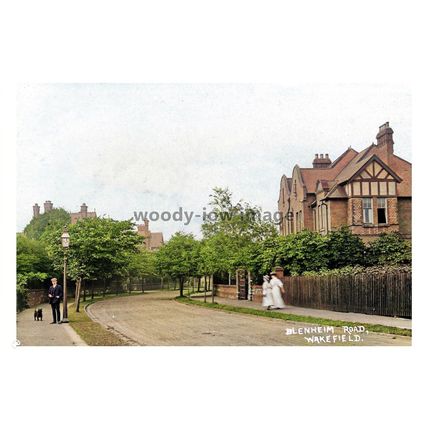 ptc6939 - Yorks - An early view along Blenheim Road in Wakefield - print 6x4