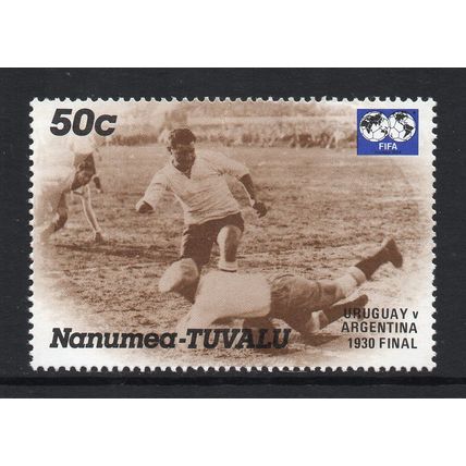 Tuvalu (Nanumea) - 1986 - 50c Mexico '86 World Cup, Mint Never Hinged