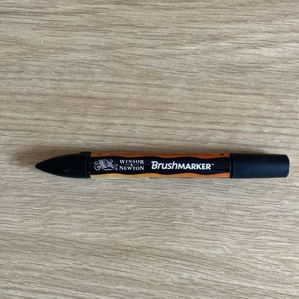 Winsor & Newton Designers Promarker Brush - Bright Orange