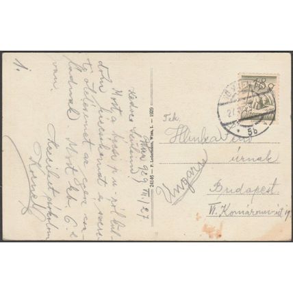 Äusseres Burgtor und Museen, Wien, 1929 - Ledermann AK