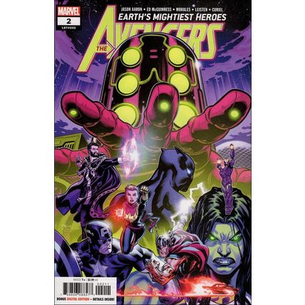 Avengers (2018) #2 Marvel Comics LGY#692 JASON AARON Captain America Dr Strange