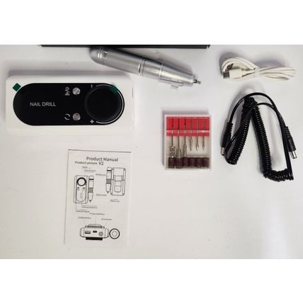 45000 RPM Nail Drill Device Rechargeable Electric Nail File Machine for Nail Art