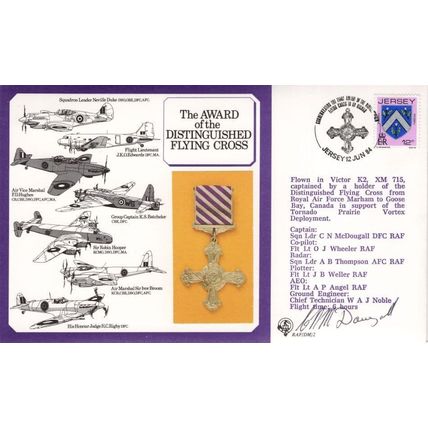 Award of the Distinguished Service Cross Neil McDougall Falklands War FDC