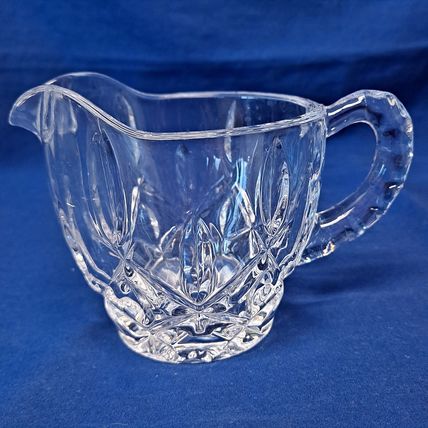 Vintage Gorham Crystal LADY ANNE Glass CREAMER Milk Jar Cup Mug 3 1/8"