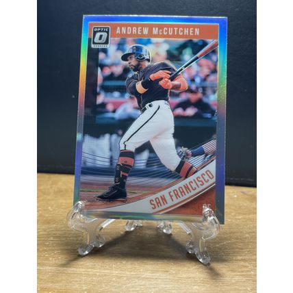 2018 Donruss Optic Silver Andrew McCutchen