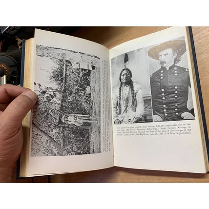 VINTAGE "DEATH ON THE PRAIRIE" WELLMAN AMERICAN WESTERN PLAINS HB BOOK (P4)