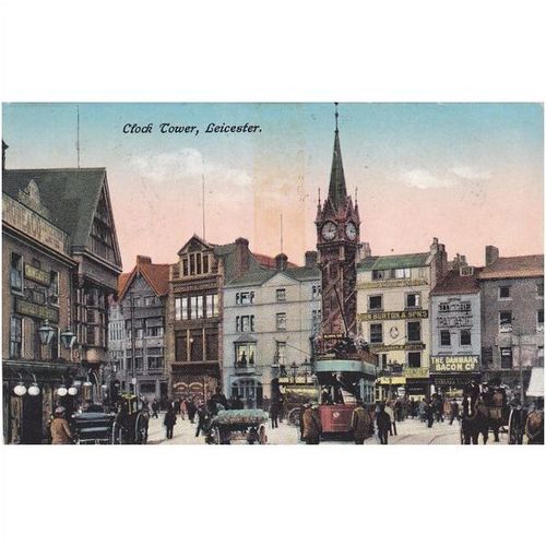 Clock Tower Leicester Leicestershire Postcard (LEI6361)