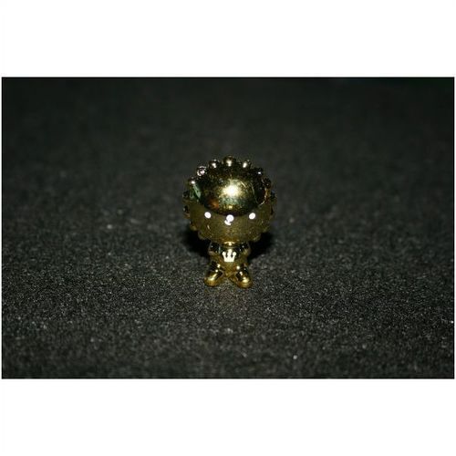 Power Gogo's Crazy Bones Series 4 - #54 - Woki (Metallic Gold)