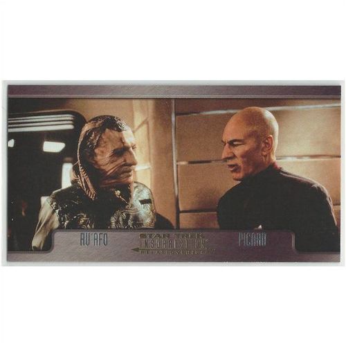 STAR TREK : INSURRECTION ' RELATIONSHIP card # R-9 ' PICARD (1998)