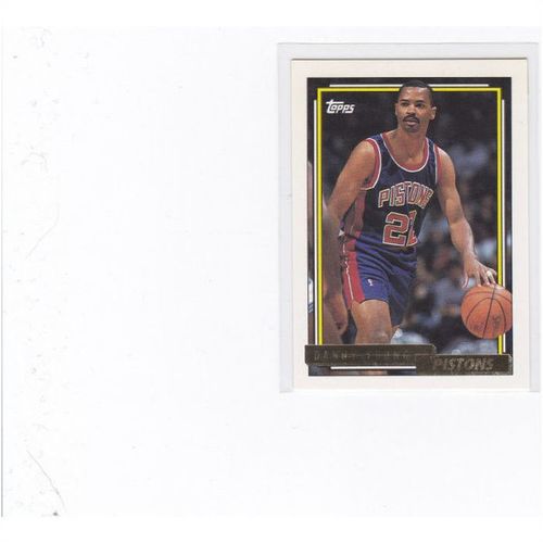 1992-93 Topps Basketball Danny Young-GOLD #264