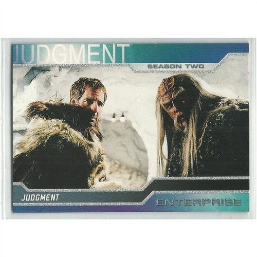 STAR TREK ' ENTERPRISE ' season 2 PARALLEL card #141E (2003)