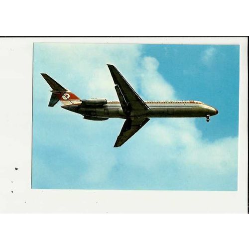 Aviation TURKISH AIRLINES DC-9 Postcard by Friedli (3308)