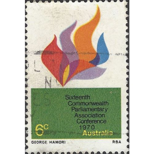 AUSTRALIA, Parliamentary Association Conference, green 1970, 6c, #3