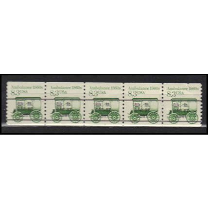 2231 8.3c Ambulance Fine MNH Dry Gum PNC 1/5 X2744