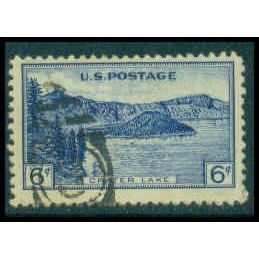 Used 745 6c Crater Lake Fine M07442