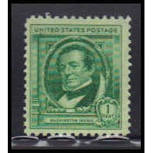 859 1c Washington Irving Fine MNH KA2161