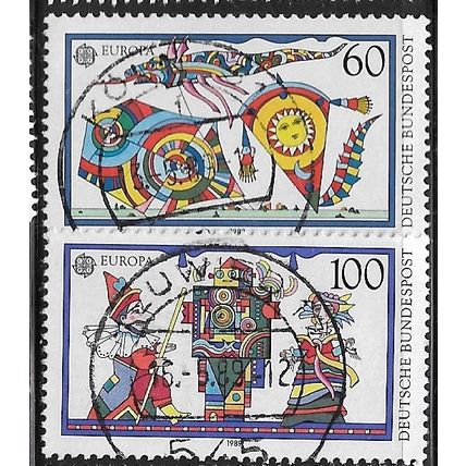 1989 Michel 1417/1418 - fine used (o)