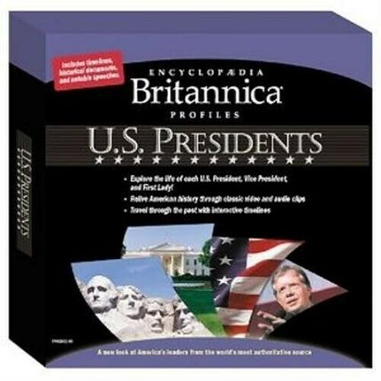 Encyclopedia Britannica Profiles: U.S. Presidents CD-ROM Win/Mac - NEW in SLEEVE