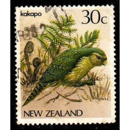 New Zealand 1986 Birds 30c Used Stamp.